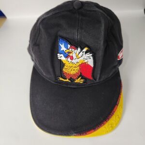 Babe's Chicken Dinner House Black Promo Hat‎ Texas Flag Rooster Cap Adjustable